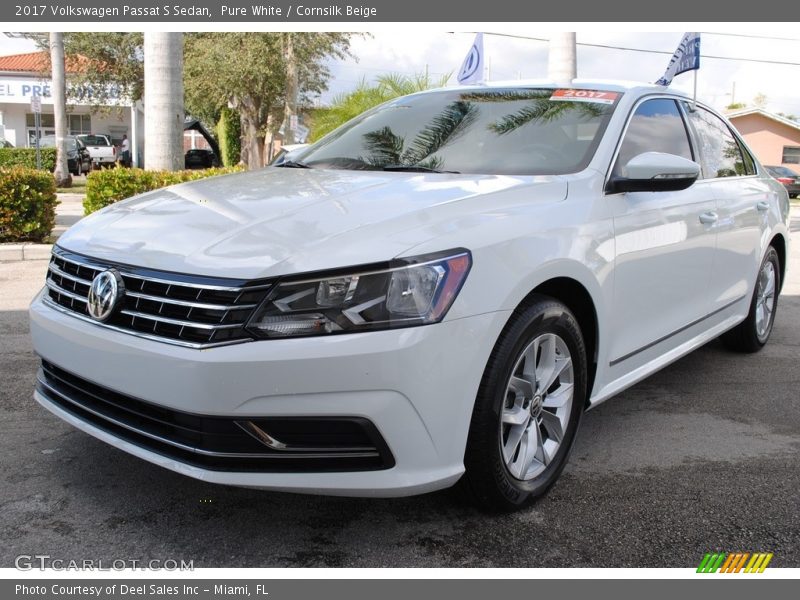  2017 Passat S Sedan Pure White