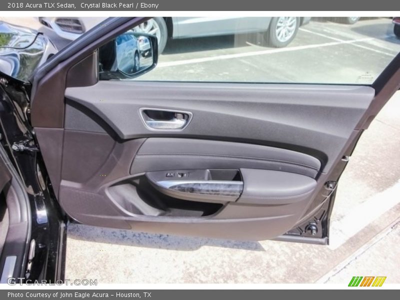 Crystal Black Pearl / Ebony 2018 Acura TLX Sedan