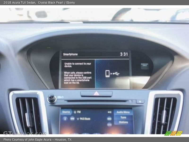 Crystal Black Pearl / Ebony 2018 Acura TLX Sedan