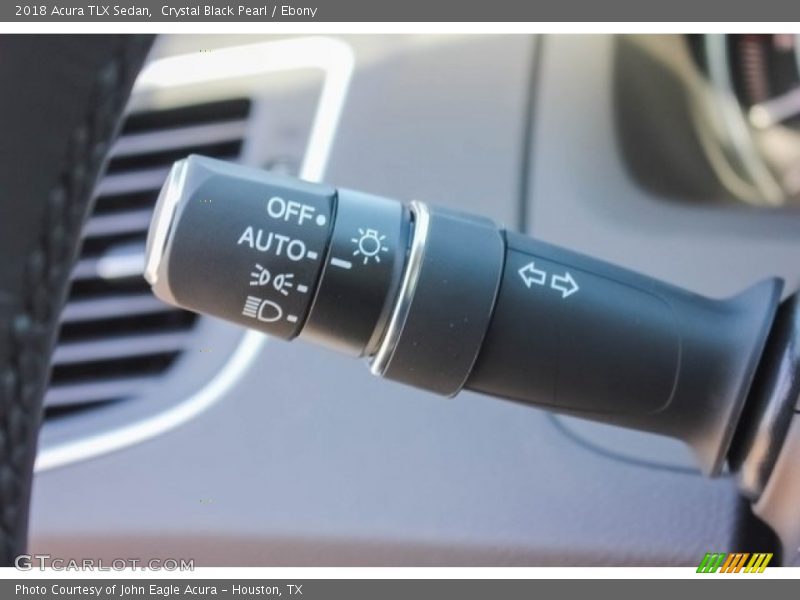 Crystal Black Pearl / Ebony 2018 Acura TLX Sedan