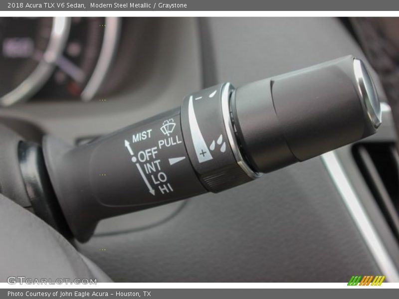 Modern Steel Metallic / Graystone 2018 Acura TLX V6 Sedan