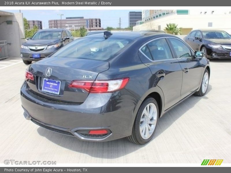 Modern Steel Metallic / Ebony 2018 Acura ILX Acurawatch Plus