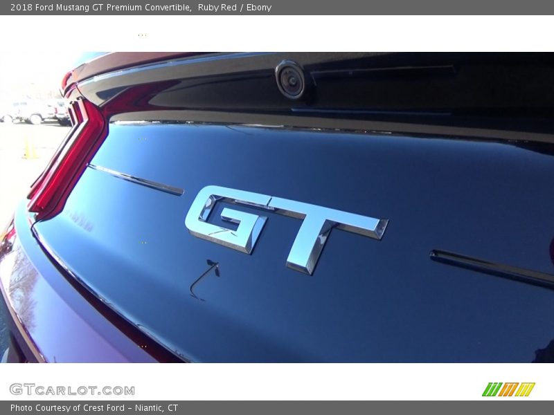 Ruby Red / Ebony 2018 Ford Mustang GT Premium Convertible