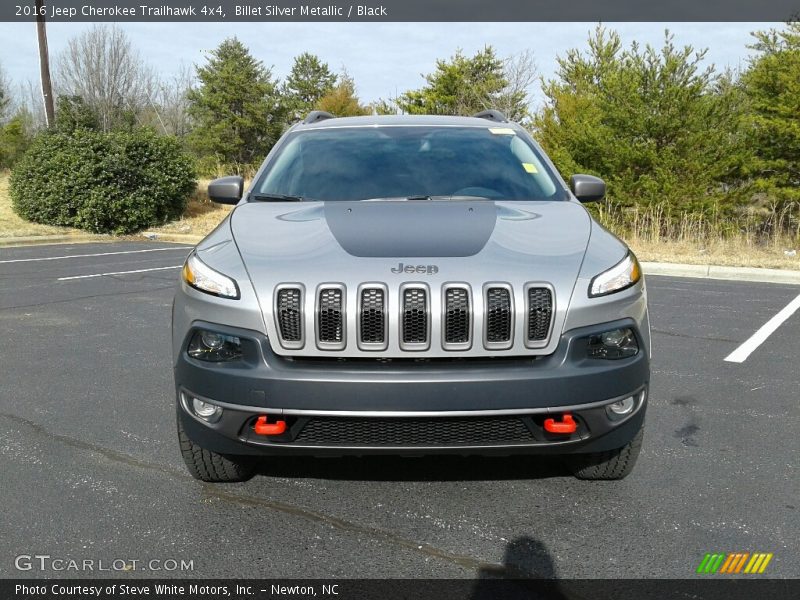Billet Silver Metallic / Black 2016 Jeep Cherokee Trailhawk 4x4