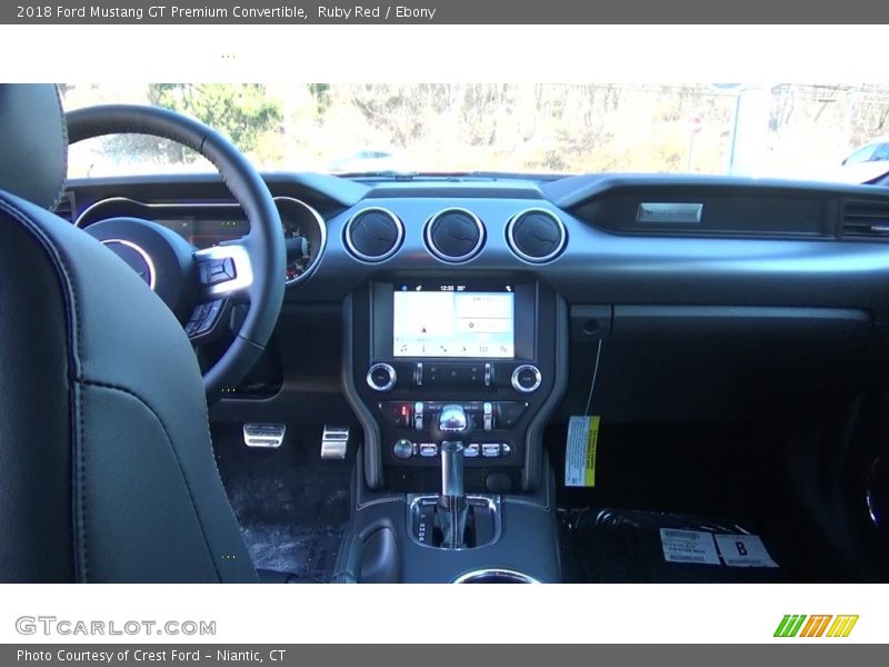 Ruby Red / Ebony 2018 Ford Mustang GT Premium Convertible