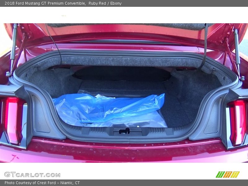 Ruby Red / Ebony 2018 Ford Mustang GT Premium Convertible