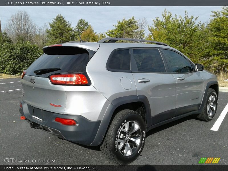 Billet Silver Metallic / Black 2016 Jeep Cherokee Trailhawk 4x4