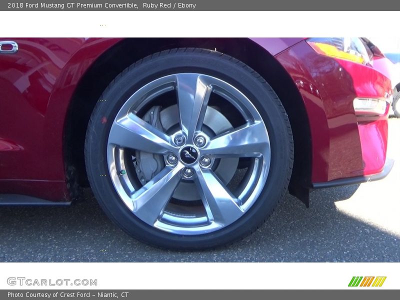 Ruby Red / Ebony 2018 Ford Mustang GT Premium Convertible