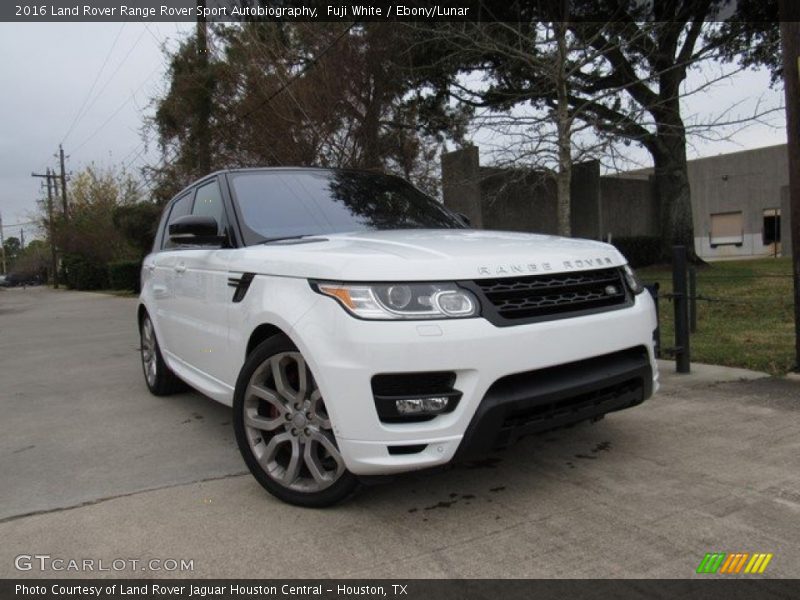 Fuji White / Ebony/Lunar 2016 Land Rover Range Rover Sport Autobiography