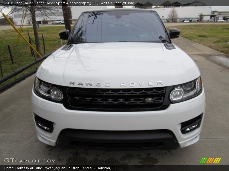 Fuji White / Ebony/Lunar 2016 Land Rover Range Rover Sport Autobiography