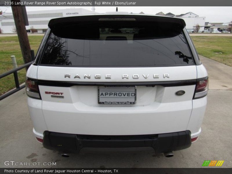 Fuji White / Ebony/Lunar 2016 Land Rover Range Rover Sport Autobiography