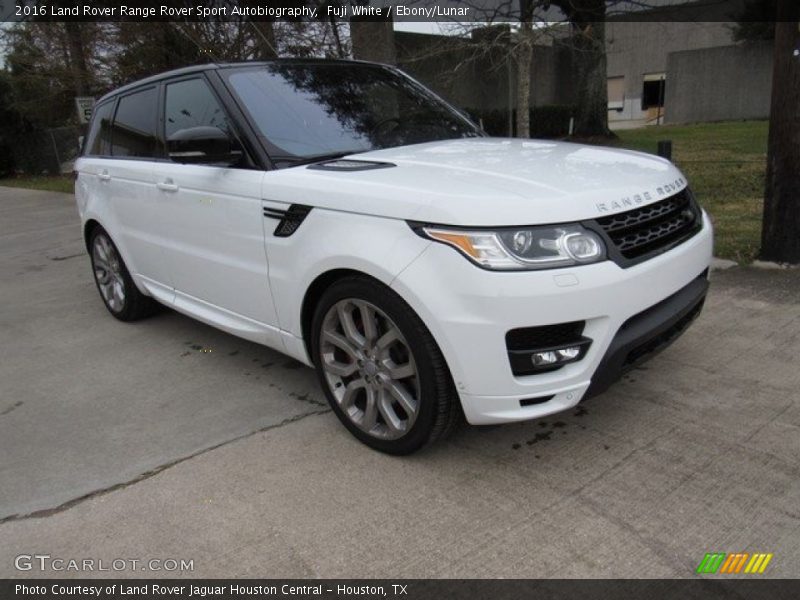 Fuji White / Ebony/Lunar 2016 Land Rover Range Rover Sport Autobiography