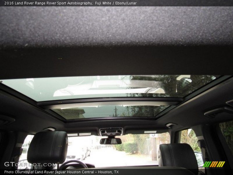 Fuji White / Ebony/Lunar 2016 Land Rover Range Rover Sport Autobiography