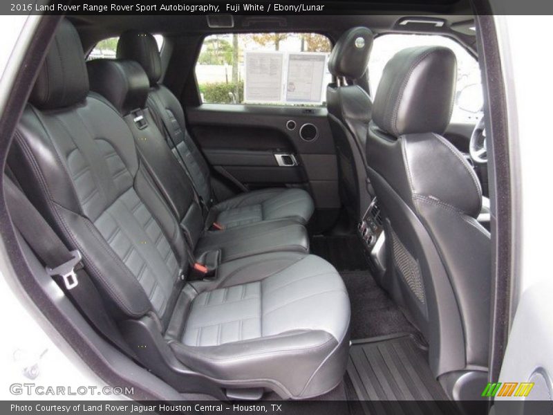 Rear Seat of 2016 Range Rover Sport Autobiography