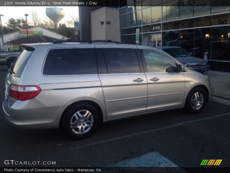 Silver Pearl Metallic / Gray 2005 Honda Odyssey EX-L