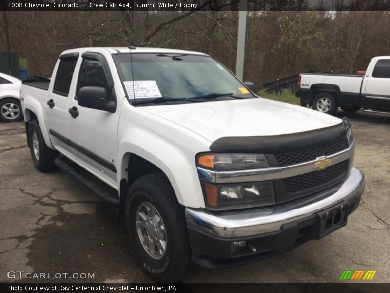 Summit White / Ebony 2008 Chevrolet Colorado LT Crew Cab 4x4