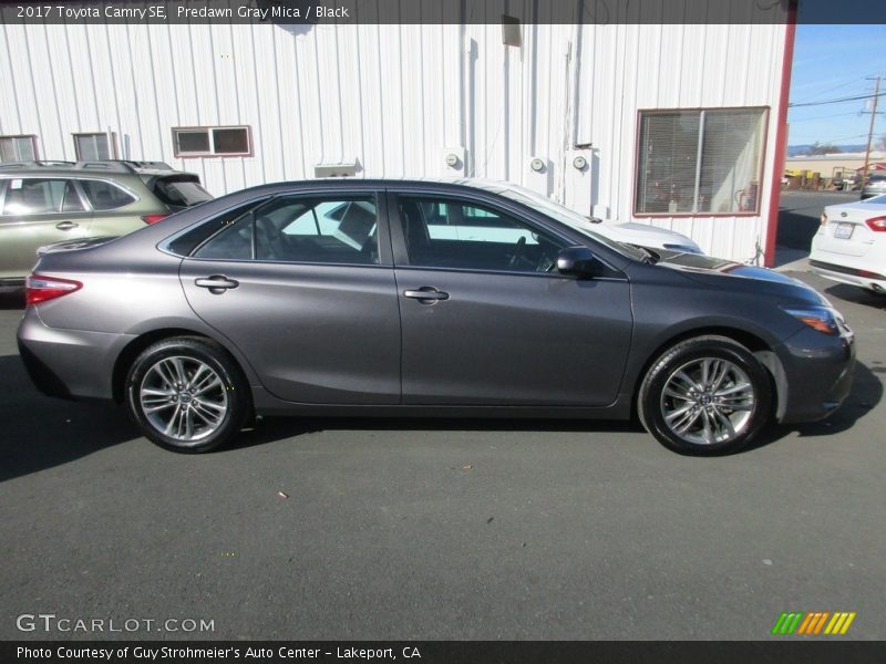 Predawn Gray Mica / Black 2017 Toyota Camry SE