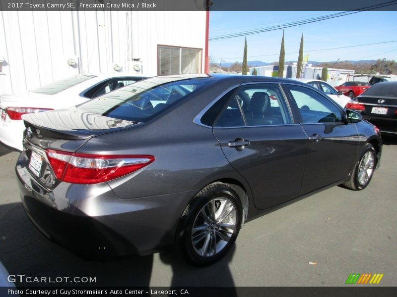 Predawn Gray Mica / Black 2017 Toyota Camry SE