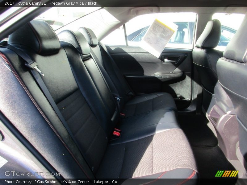 Predawn Gray Mica / Black 2017 Toyota Camry SE