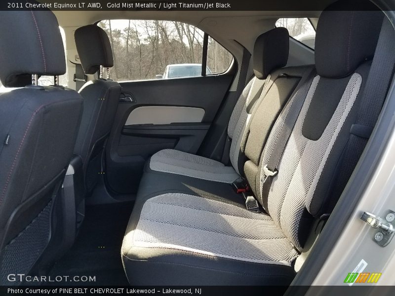 Gold Mist Metallic / Light Titanium/Jet Black 2011 Chevrolet Equinox LT AWD
