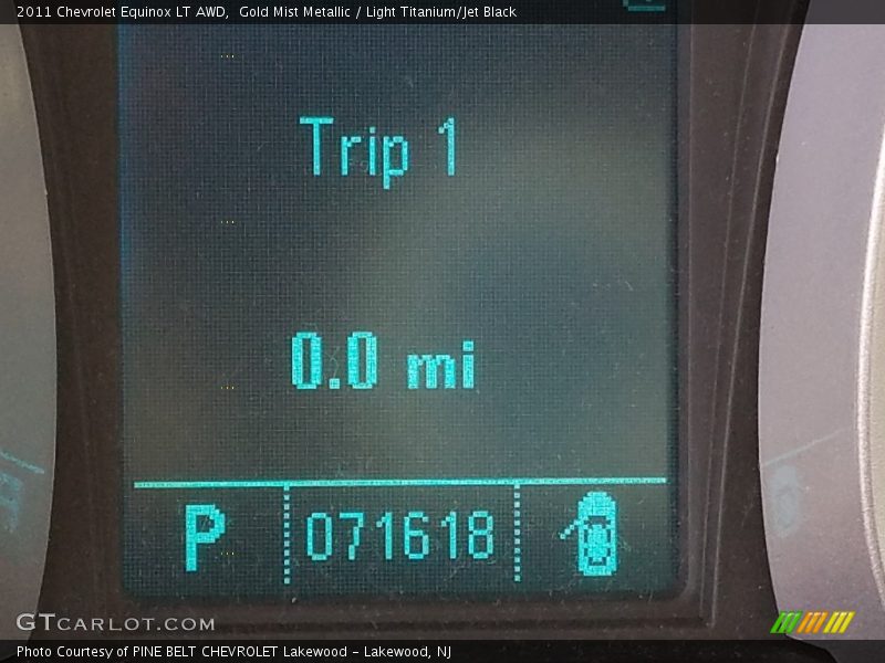 Gold Mist Metallic / Light Titanium/Jet Black 2011 Chevrolet Equinox LT AWD