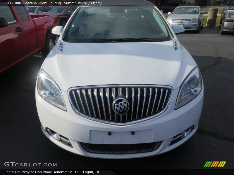 Summit White / Ebony 2017 Buick Verano Sport Touring