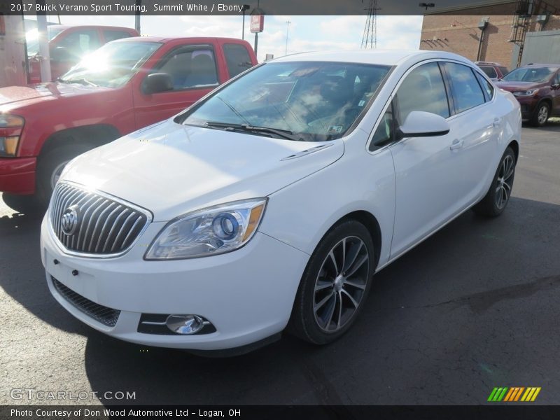 Summit White / Ebony 2017 Buick Verano Sport Touring
