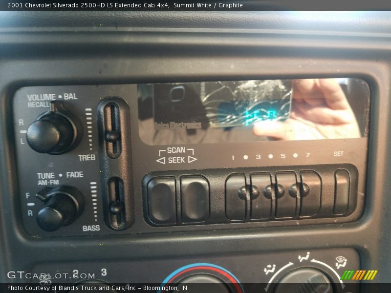 Summit White / Graphite 2001 Chevrolet Silverado 2500HD LS Extended Cab 4x4