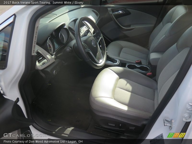 Summit White / Ebony 2017 Buick Verano Sport Touring