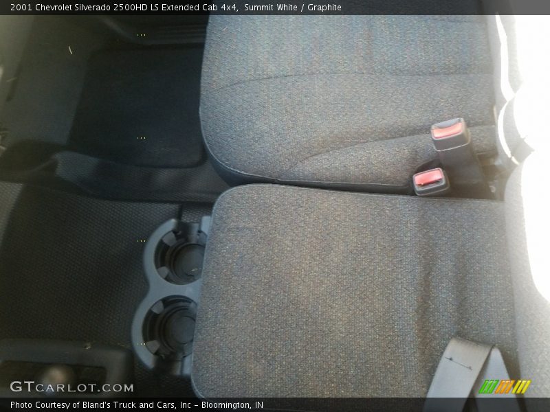 Summit White / Graphite 2001 Chevrolet Silverado 2500HD LS Extended Cab 4x4