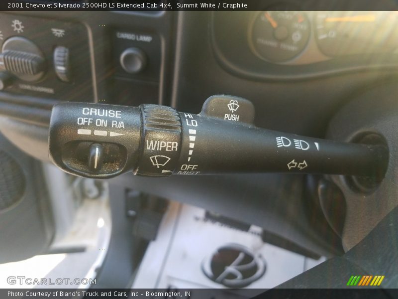 Summit White / Graphite 2001 Chevrolet Silverado 2500HD LS Extended Cab 4x4
