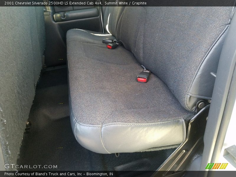 Summit White / Graphite 2001 Chevrolet Silverado 2500HD LS Extended Cab 4x4