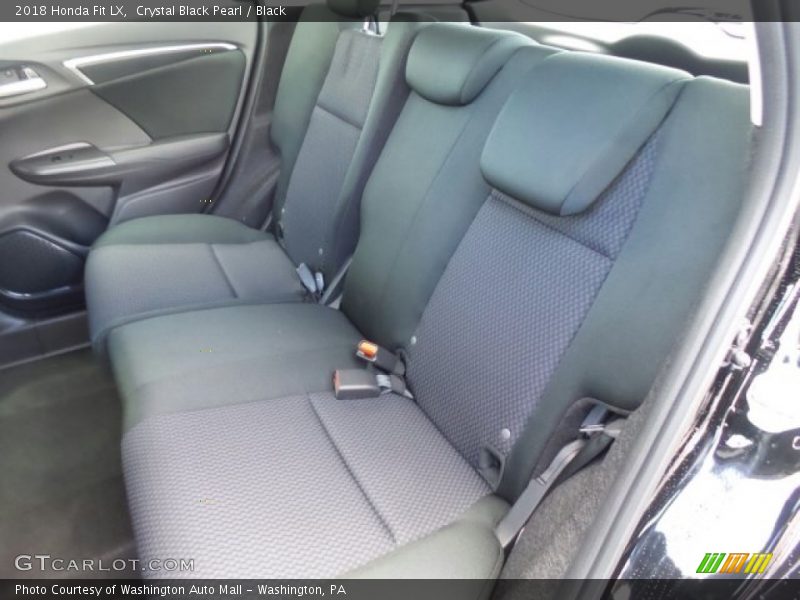 Crystal Black Pearl / Black 2018 Honda Fit LX