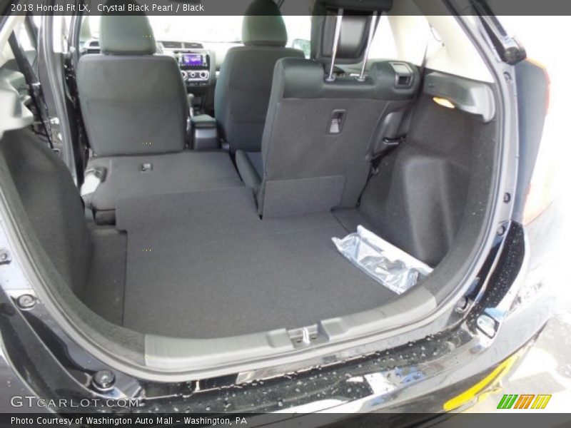 Crystal Black Pearl / Black 2018 Honda Fit LX