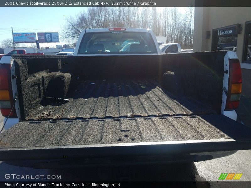 Summit White / Graphite 2001 Chevrolet Silverado 2500HD LS Extended Cab 4x4