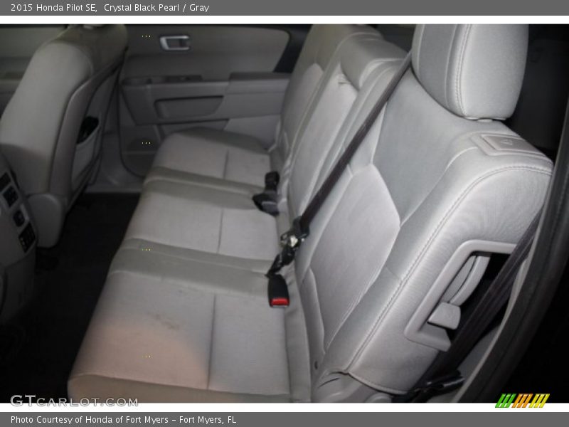 Crystal Black Pearl / Gray 2015 Honda Pilot SE
