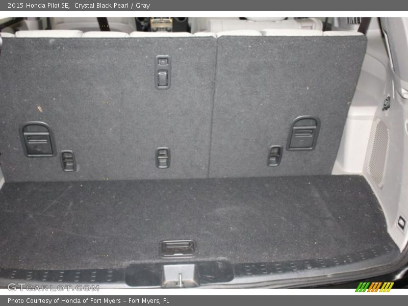 Crystal Black Pearl / Gray 2015 Honda Pilot SE