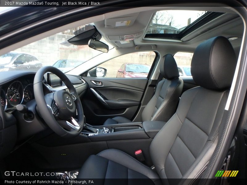 Jet Black Mica / Black 2017 Mazda Mazda6 Touring