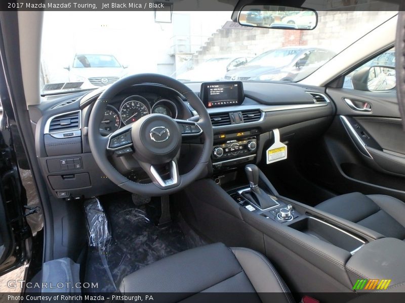 Jet Black Mica / Black 2017 Mazda Mazda6 Touring