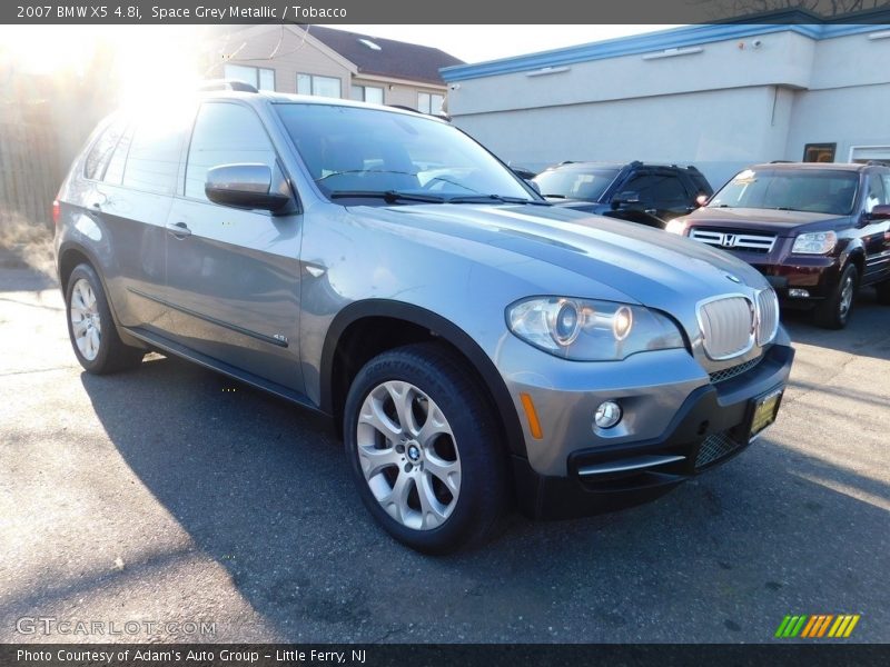 Space Grey Metallic / Tobacco 2007 BMW X5 4.8i