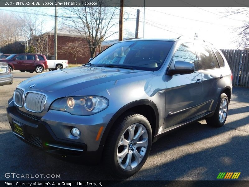 Space Grey Metallic / Tobacco 2007 BMW X5 4.8i