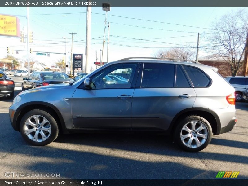 Space Grey Metallic / Tobacco 2007 BMW X5 4.8i