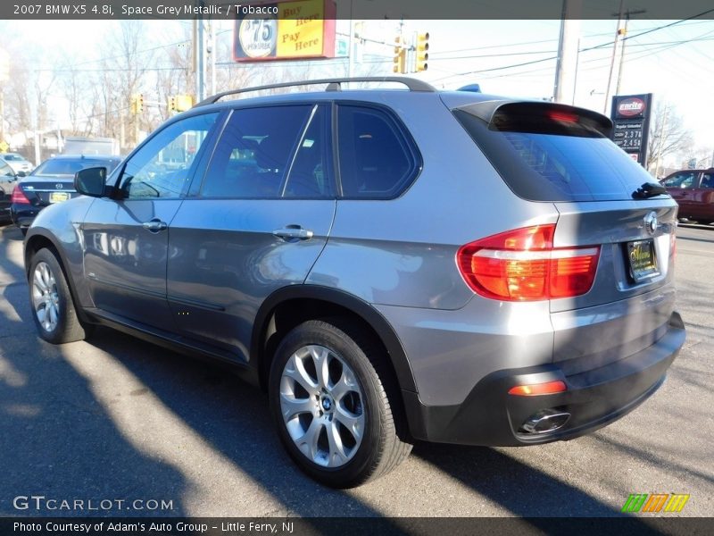 Space Grey Metallic / Tobacco 2007 BMW X5 4.8i