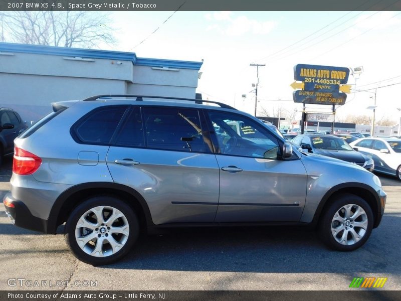 Space Grey Metallic / Tobacco 2007 BMW X5 4.8i