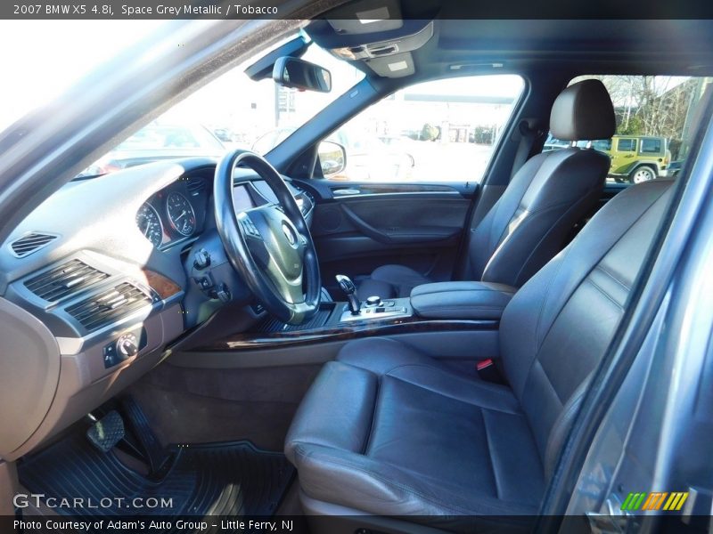 Space Grey Metallic / Tobacco 2007 BMW X5 4.8i