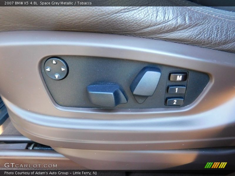 Space Grey Metallic / Tobacco 2007 BMW X5 4.8i
