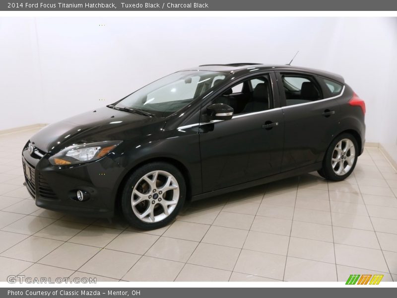 Tuxedo Black / Charcoal Black 2014 Ford Focus Titanium Hatchback
