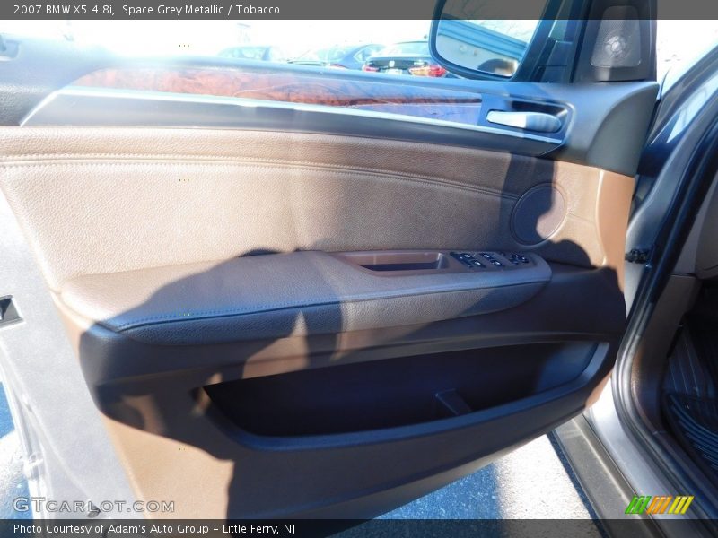 Space Grey Metallic / Tobacco 2007 BMW X5 4.8i
