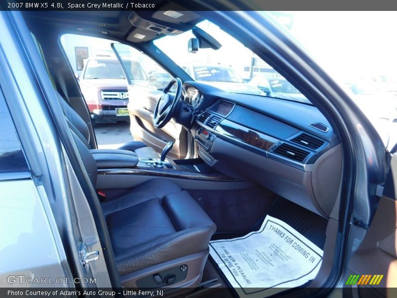 Space Grey Metallic / Tobacco 2007 BMW X5 4.8i