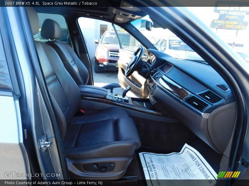 Space Grey Metallic / Tobacco 2007 BMW X5 4.8i